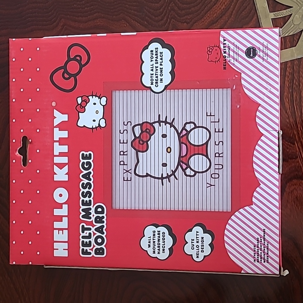 Hello Kitty Felt Message Board - Picture 4 of 5